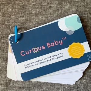 Curious Baby Activity Cards NWT